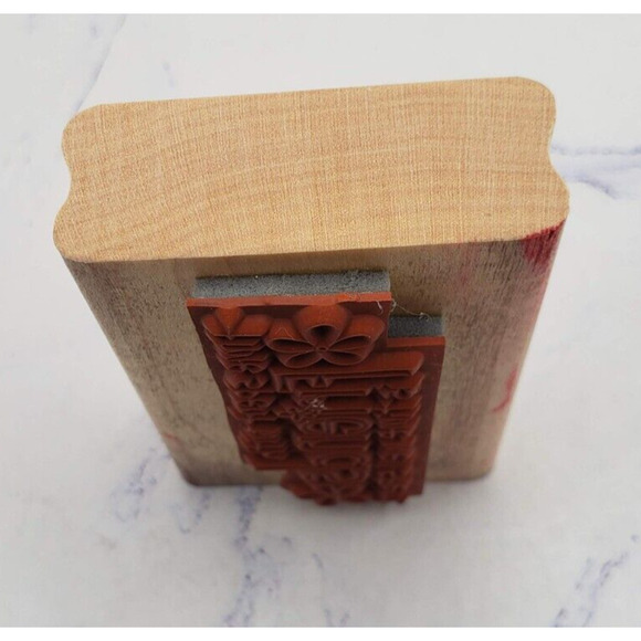 Stampin Up Time Spent With Friends Spring Floral Wood Mounted Rubber Stamp - Picture 5 of 7